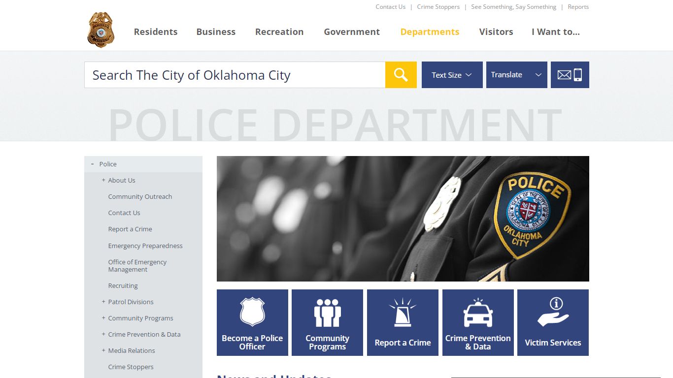 Police | City of OKC - Oklahoma City Police Department